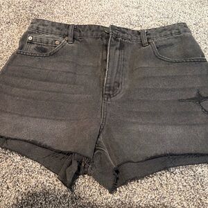 Billabong Charcoal Jean Shorts